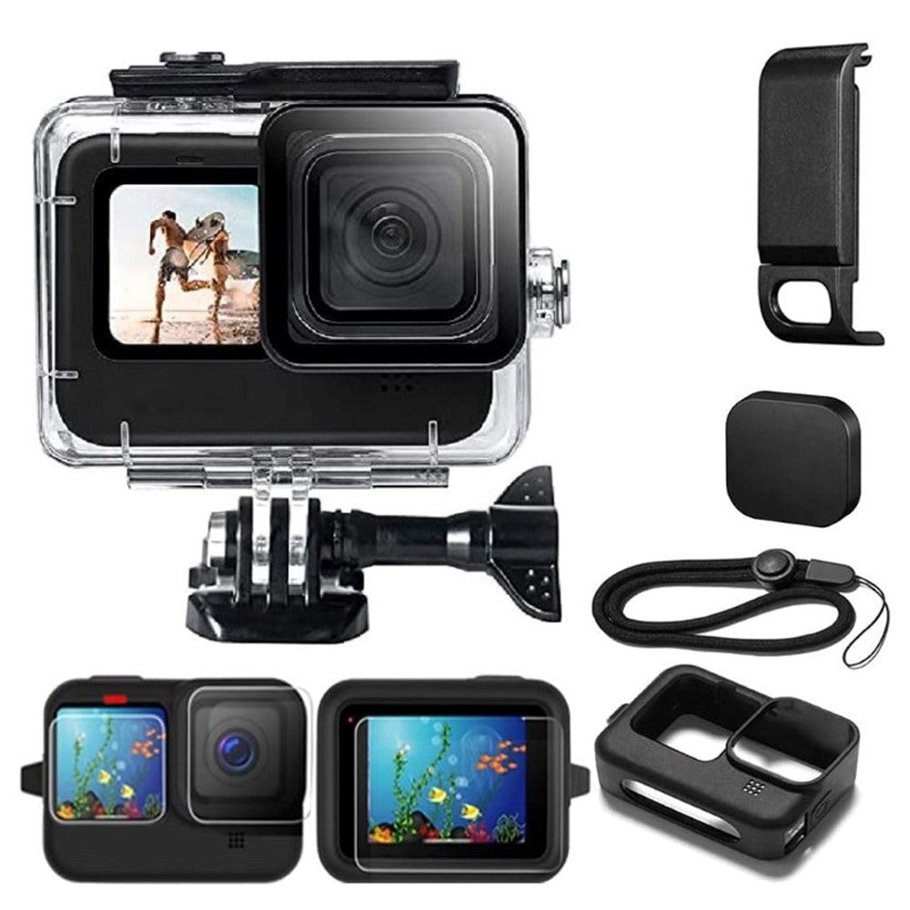 Waterproof Clear Case GoPro Hero 9 / 10 / 11 - Transparent