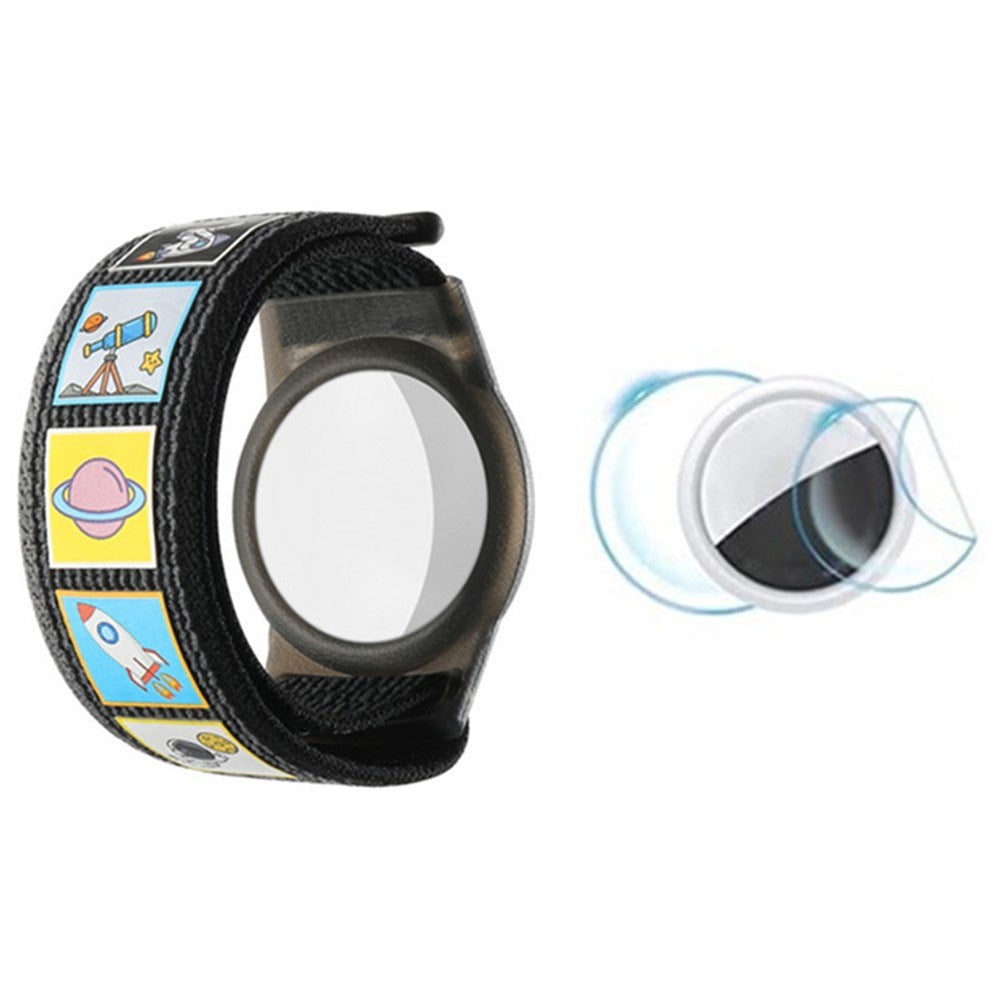 AirTag 1. & 2. Gen. Nylon Bracelet for Kids - The Universe