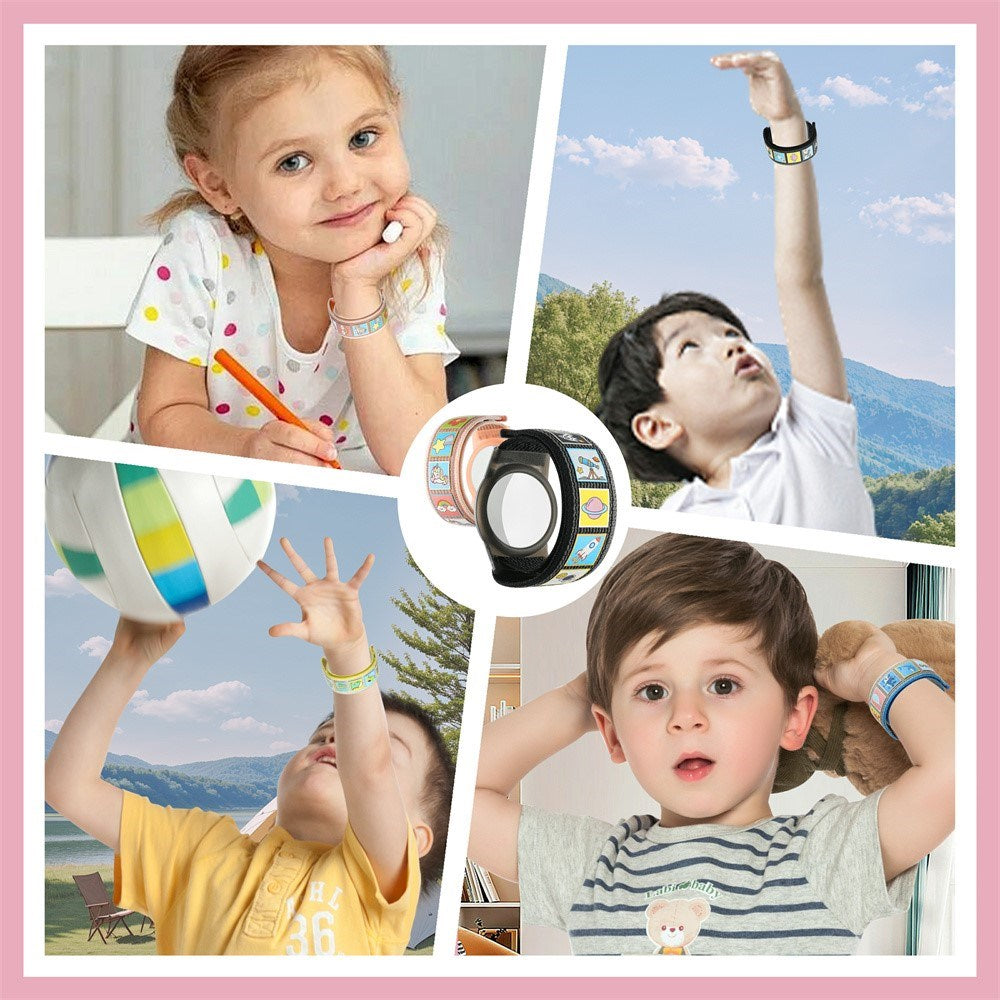 AirTag Nylon Bracelet for Kids - The Universe