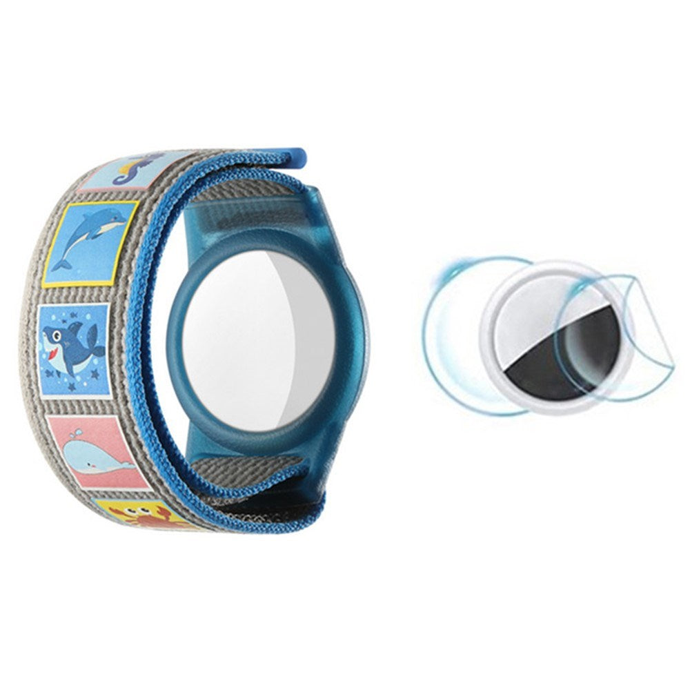 AirTag 1. & 2. Gen. Nylon Bracelet for Kids - Sea Animals