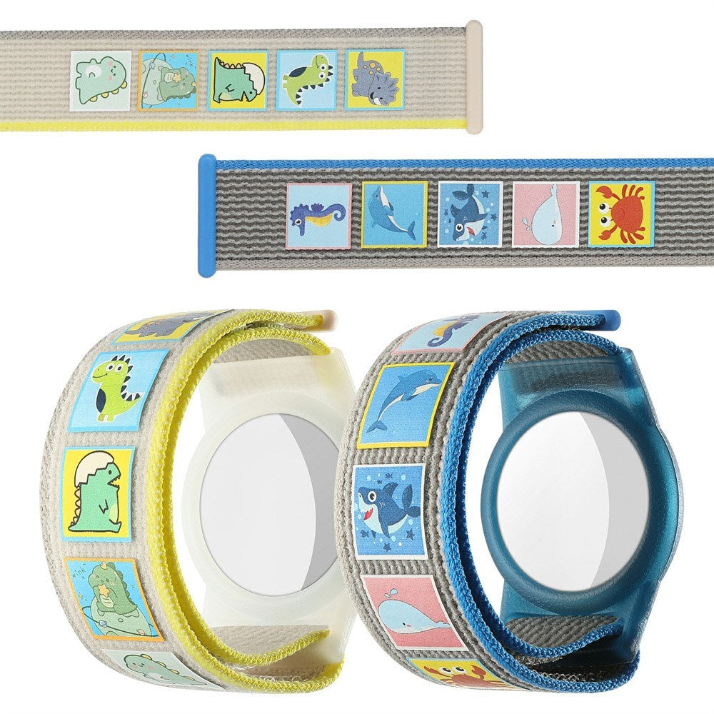 AirTag Nylon Bracelet for Kids - Sea Animals