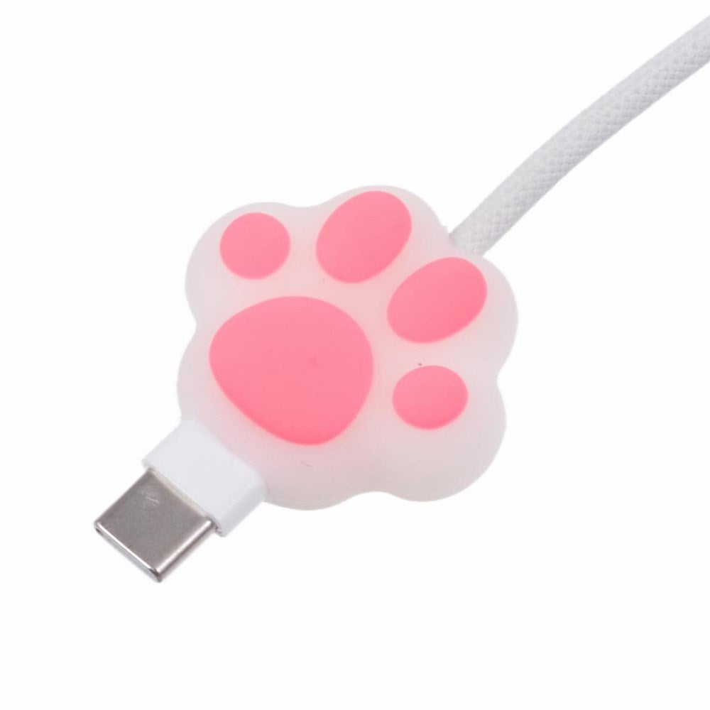 USB-C Cable Protector - Dog Paw