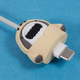 Cable Protector for USB-C Cable - Cool Shark in Jacket