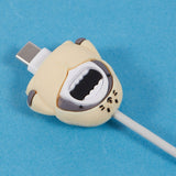 Cable Protector for USB-C Cable - Cool Shark in Jacket