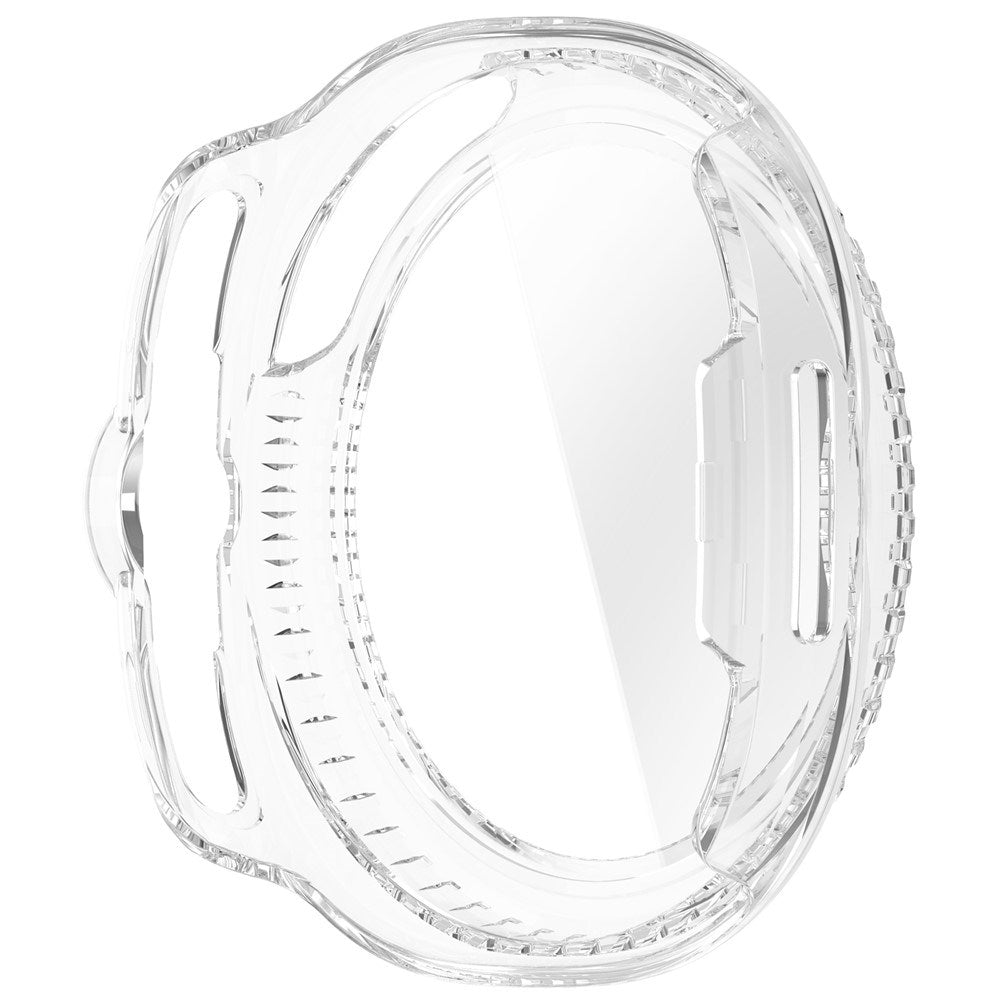 Samsung Galaxy Watch 8 Classic (46mm) Hard Plastic Case with Built-in Screen Protector - Transparent