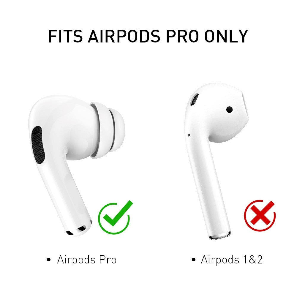 AirPods Pro (1 & 2 gen.) Silicone Earplugs 2 Pairs - Size S - White