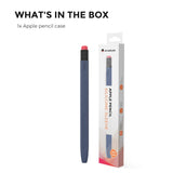 Apple Pencil 2 Generation Soft Silicone Pencil Case - Midnight Blue