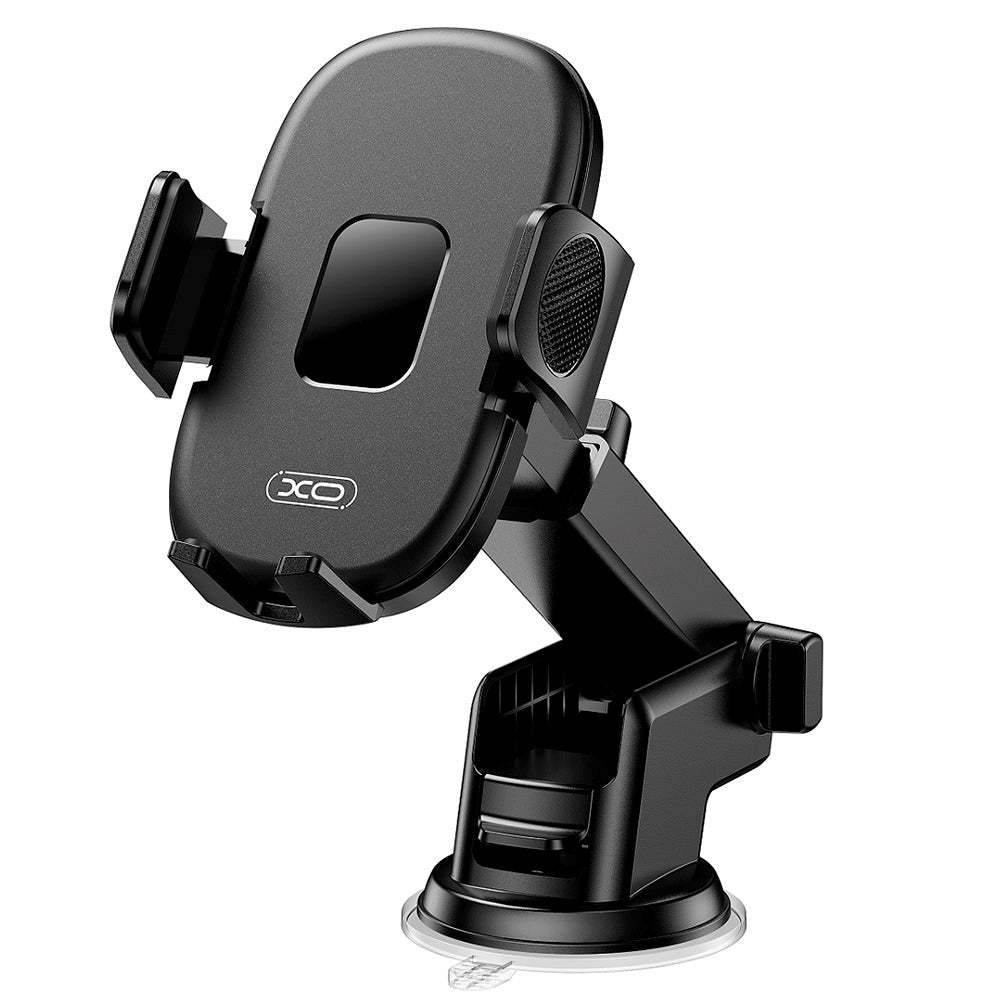 XO C121 Mobile Phone Holder for Car - For Dashboard - Max Mobile: 55 - 90mm - Black