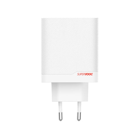 OnePlus Wall Charger with USB-C to USB-C Cable - 120W USB-C / USB-A - White