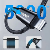 Choetech AUX007 Lightning to 3.5mm Minijack Cable - 1m - Black