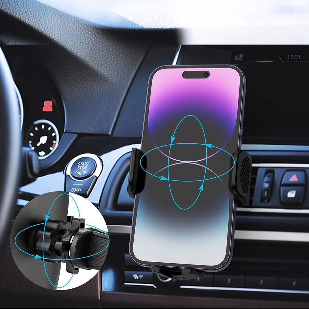 Choetech H066 Mobile Phone Holder for Car - Ventilation System - Max Phone: 60 x 90mm - Black