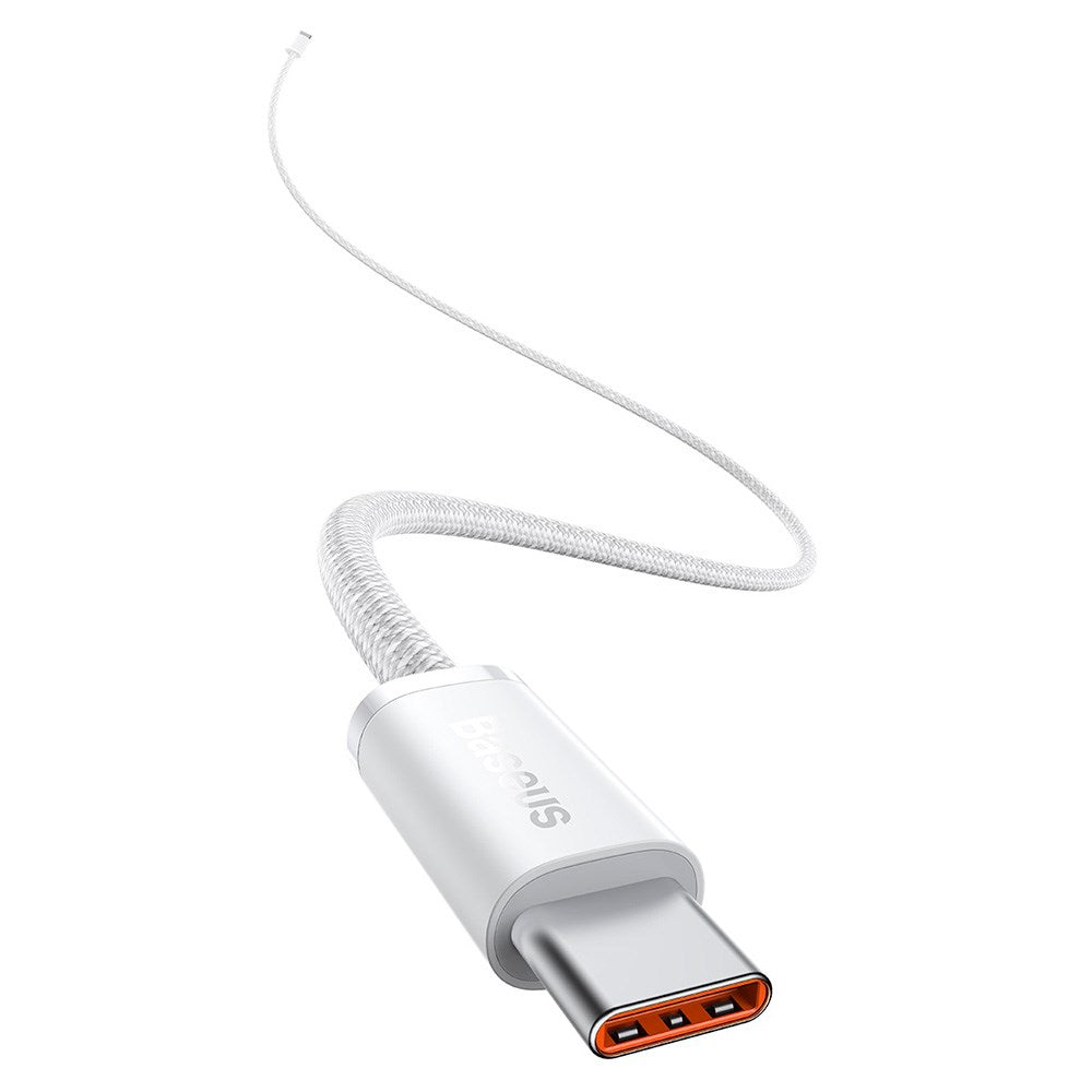 Baseus 100W USB-C to USB-C Cable - Power Delivery - 1 Meter - White