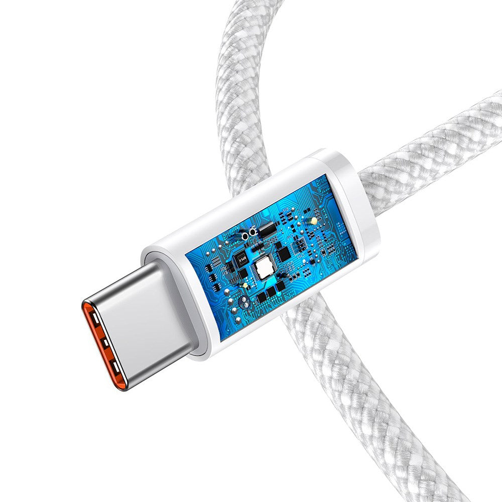 Baseus 100W USB-C to USB-C Cable - Power Delivery - 1 Meter - White