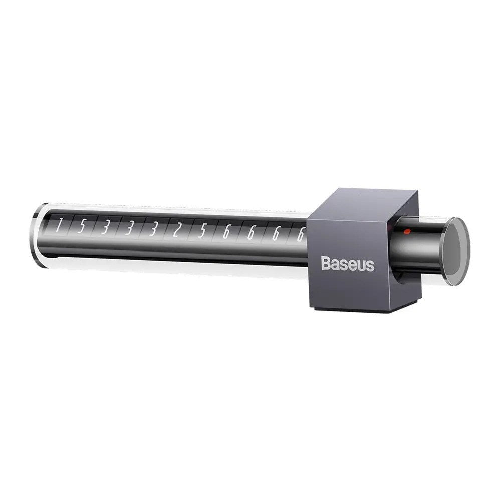 Baseus Parking Number Plate for Dashboard - Grey