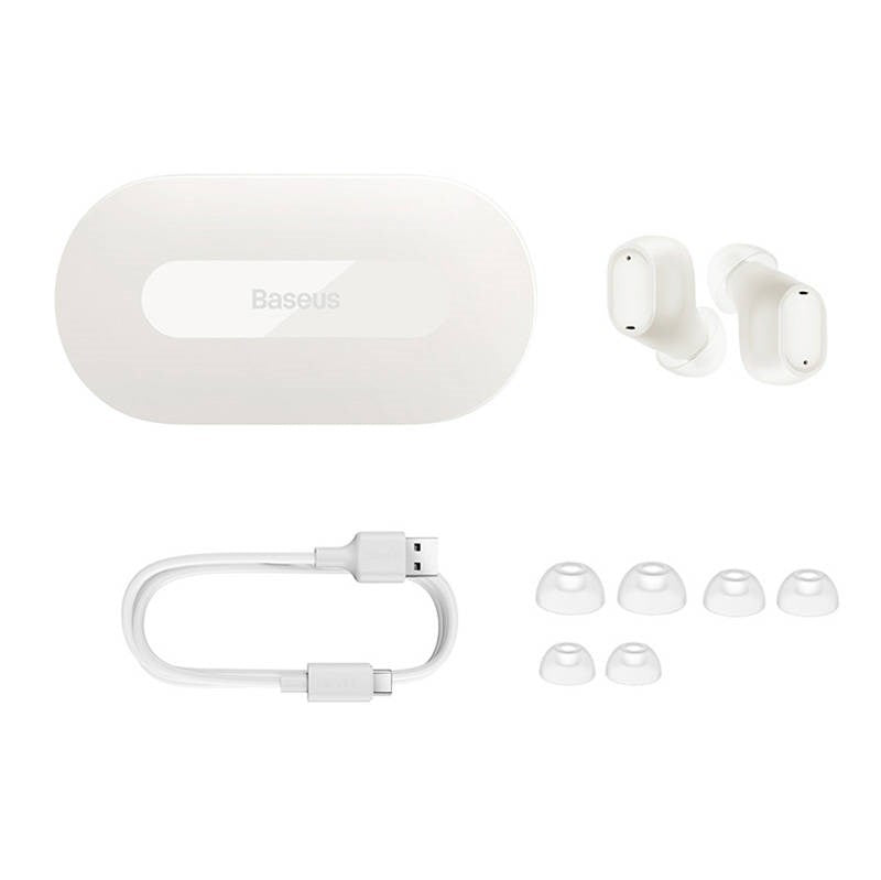 Baseus Bowie EZ10 True Wireless Headset - White