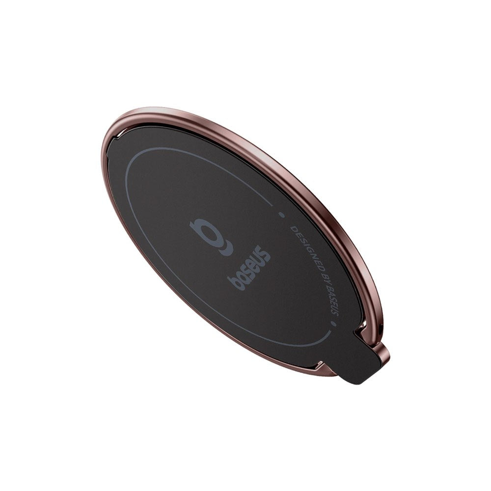 Baseus MagPro II Ring Holder for Mobile with Stand Function - MagSafe Compatible - Rose Gold