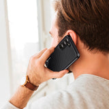 Samsung Galaxy S23 DUX DUCIS FINO Series Nylon Case - Black