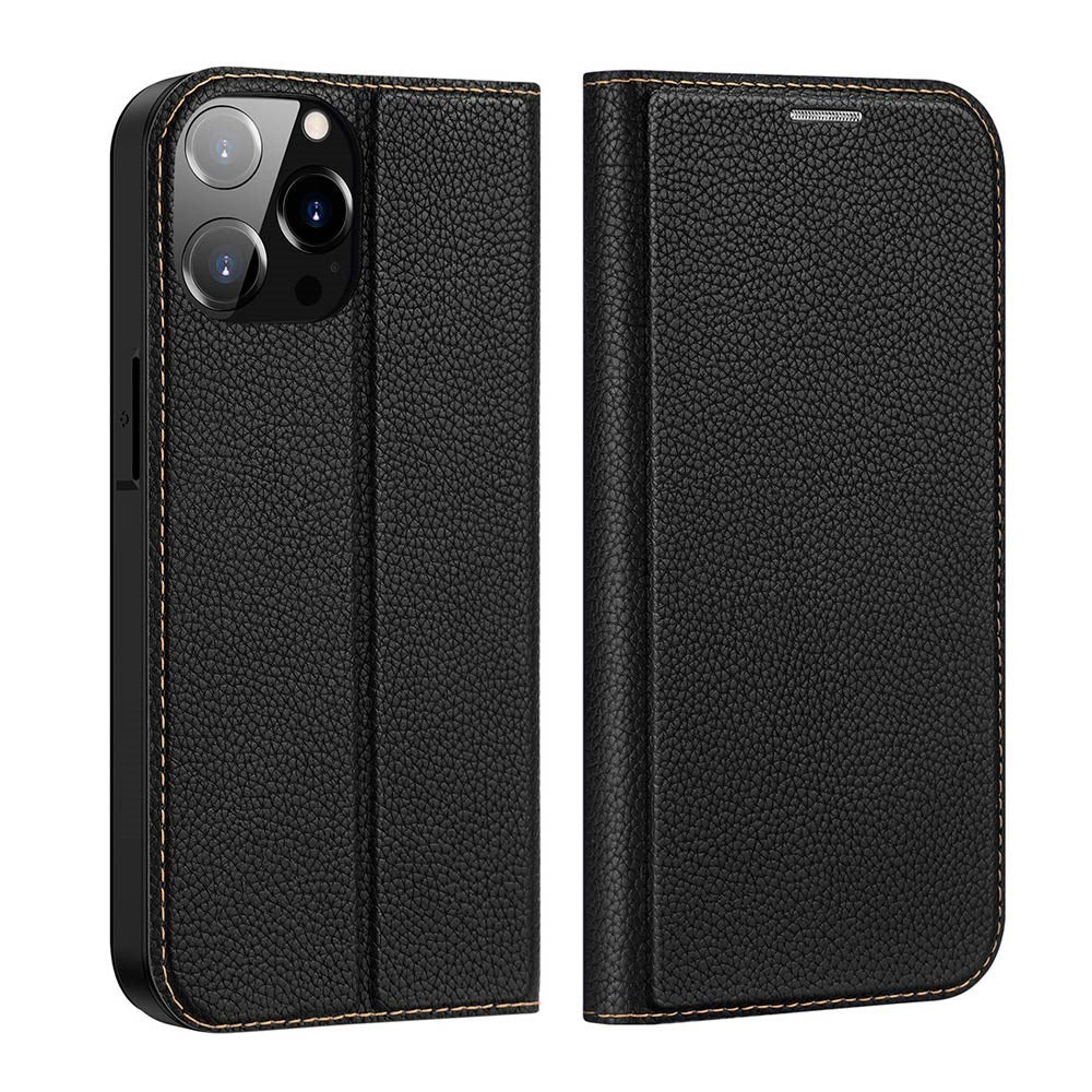 DUX DUCIS iPhone 14 Pro Max Skin X2 Premium Wallet Case - Black