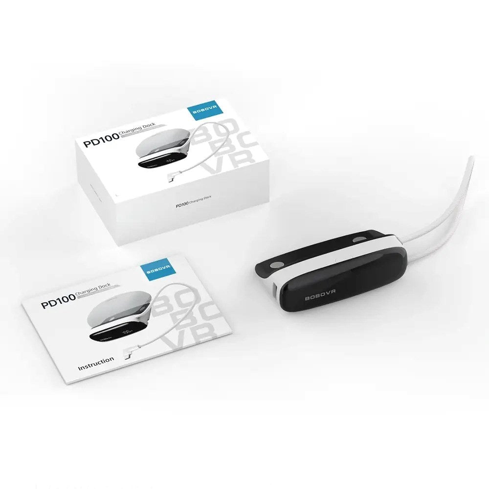 BOBOVR PD100 Battery Charging Dock for B100 VR Battery - White