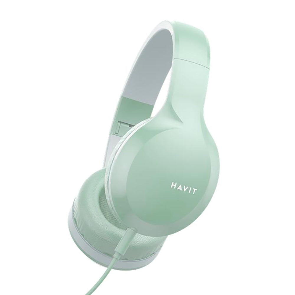 Havit H100d Over-Ear Headphones with jack plug - Green