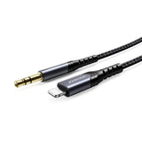 Joyroom 1m. Lightning to 3.5mm Jack-Plug Audio Cable - Black