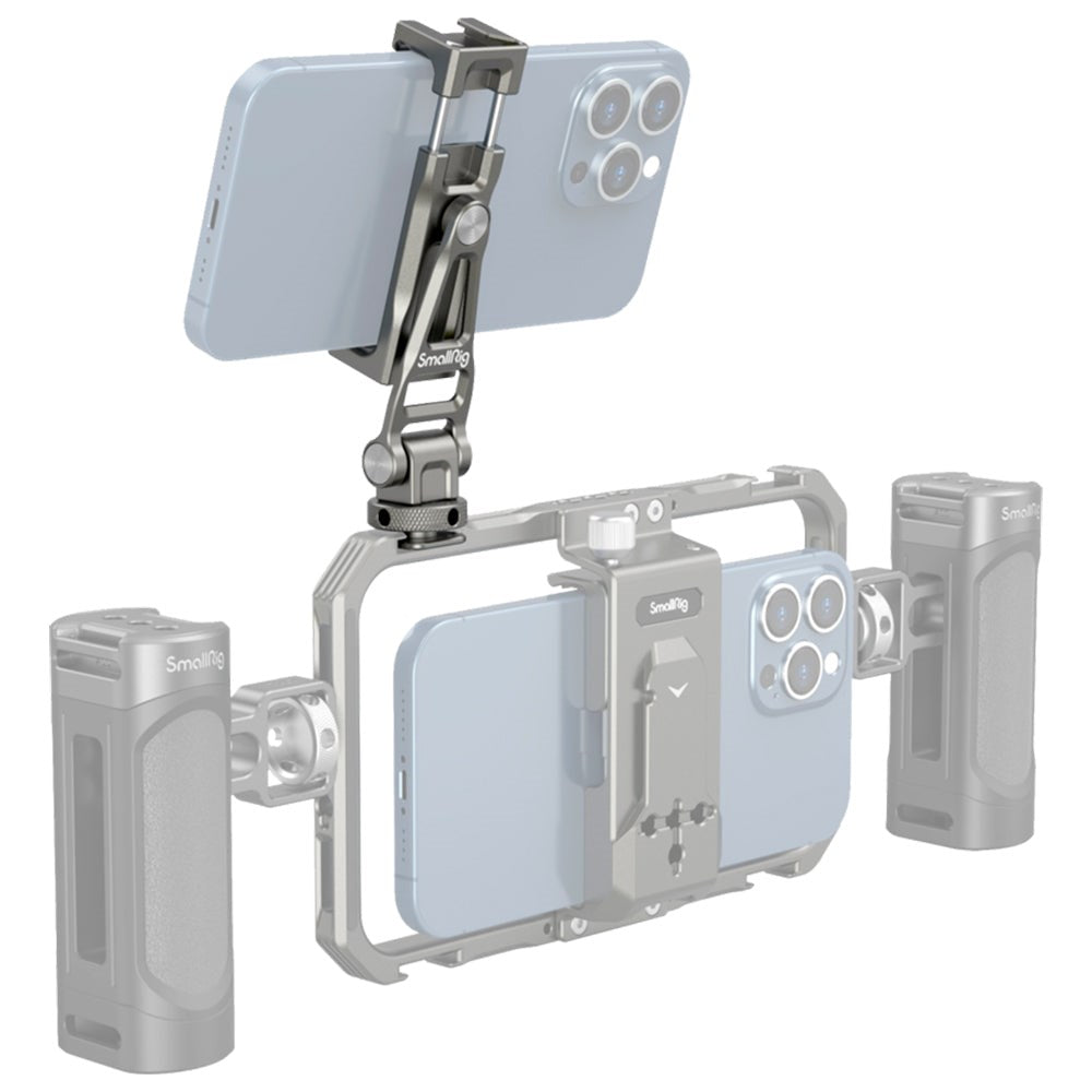 SmallRig 3559 Universal Multifunctional Mobile Holder w. Different Mounting Options (58.5-83mm) - Gray