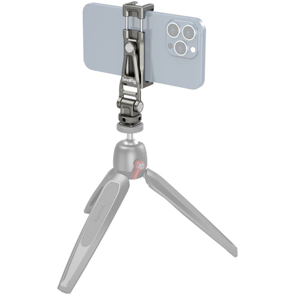 SmallRig 3559 Universal Multifunctional Mobile Holder w. Different Mounting Options (58.5-83mm) - Gray