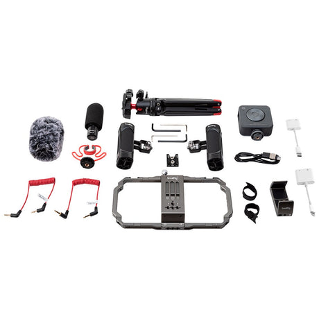 Smallrig Classic 3384B Universal Handheld Smartphone Rig Kit with Tripod (62-86mm) - Black