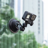 SmallRig 4193 Universal Action Camera Mount with Suction Cup - Black