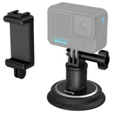 SmallRig 4347 Universal Mobile (56-86mm) & Action Camera Holder w. Magnetic Suction Cup - Black