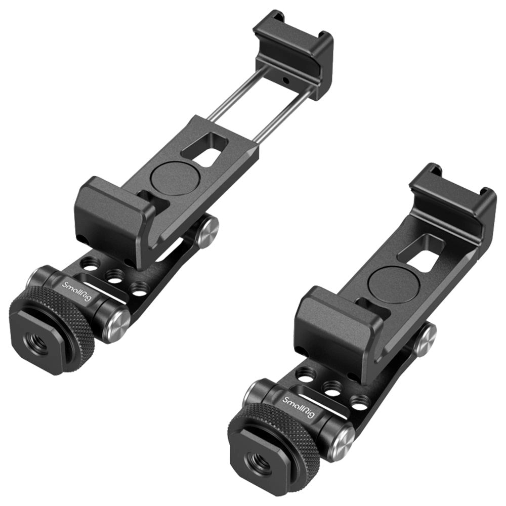 SmallRig 4301 Rotatable Mobile Holder with Cold Shoe Mount - Compatible with DJI Gimbals (57-88mm) - Black