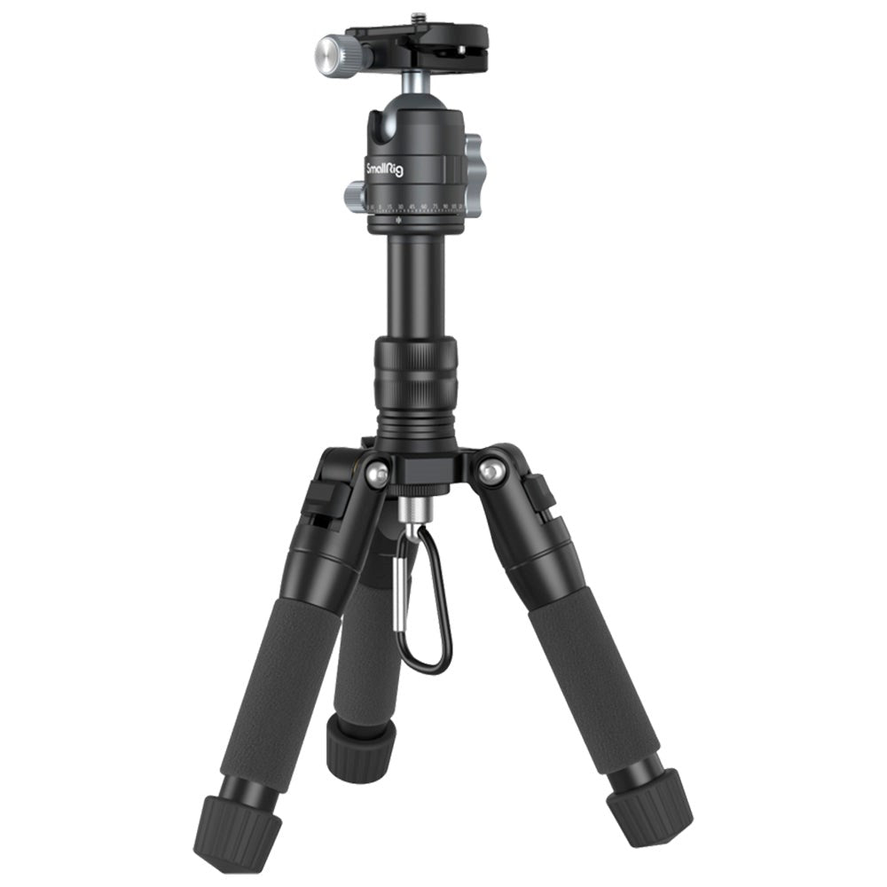 SmallRig 4289 Aluminum Mini Tripod VT-20 w. Mobile Holder & Adjustable Legs - Black