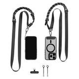 SmallRig Faux Leather Phone Strap with Adjustable Length - Black