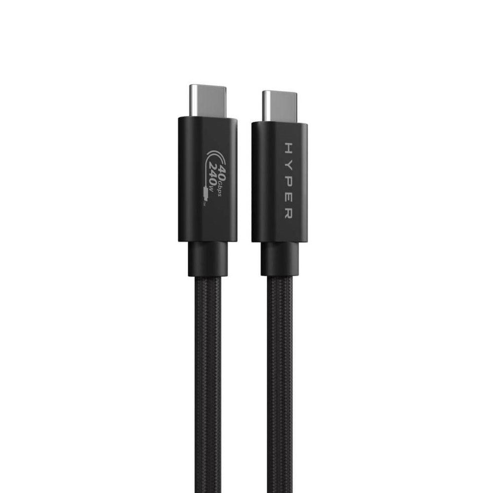 Hyper HyperDrive 240W USB-C to USB-C Cable - 1.2m - Black