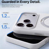 iPhone 18 Pro / 17 Pro TORRAS Ostand Q3 Wind Case - MagSafe Compatible - White