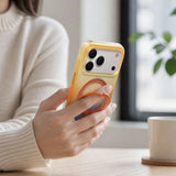 iPhone 18 Pro / 17 Pro TORRAS O3 Air Gradient Case - MagSafe Compatible - Orange / Blue