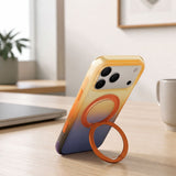 iPhone 18 Pro / 17 Pro TORRAS O3 Air Gradient Case - MagSafe Compatible - Orange / Blue
