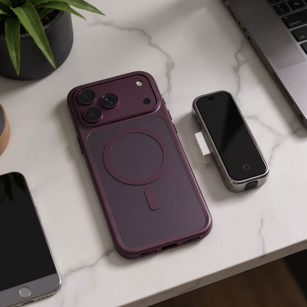 iPhone 18 Pro Max / 17 Pro Max TORRAS Guardian Mag Case - MagSafe Compatible - Purple