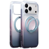 iPhone 18 Pro / 17 Pro TORRAS O3 Air Gradient Case - MagSafe Compatible - Purple / Blue