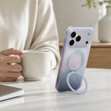 iPhone 18 Pro Max / 17 Pro Max TORRAS O3 Air Gradient Case - MagSafe Compatible - Purple / Blue