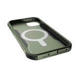 iPhone 14 Raptic Fort Series Craftsman Case - MagSafe Compatible - Green