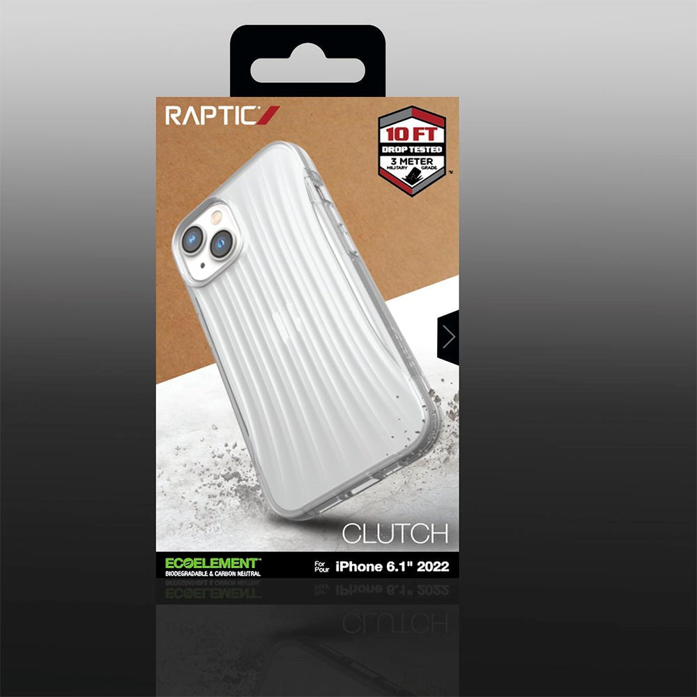 iPhone 14 Raptic Clutch Series Craftsman Case - Matte Transparent