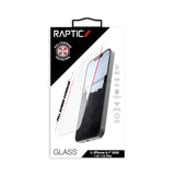 iPhone 14 / 13 / 13 Pro Raptic Screen Protector Tempered Glass w. Mounting Frame - Full Fit - Transparent