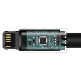 Baseus 12W USB-A to Lightning Cable (480Mbps) - 1m - Black
