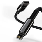 Baseus 12W USB-A to Lightning Cable (480Mbps) - 1m - Black