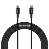 Baseus Superior Series 100W USB-C to USB-C Cable - 2 Meter - Black