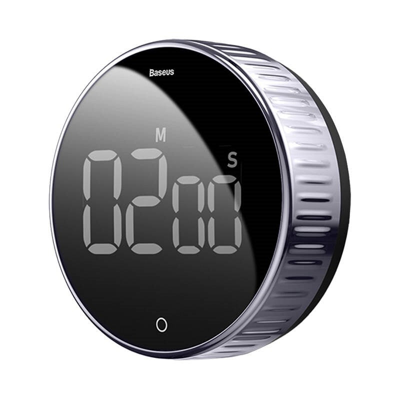 Baseus Heyo Round Rotation Timer - Black