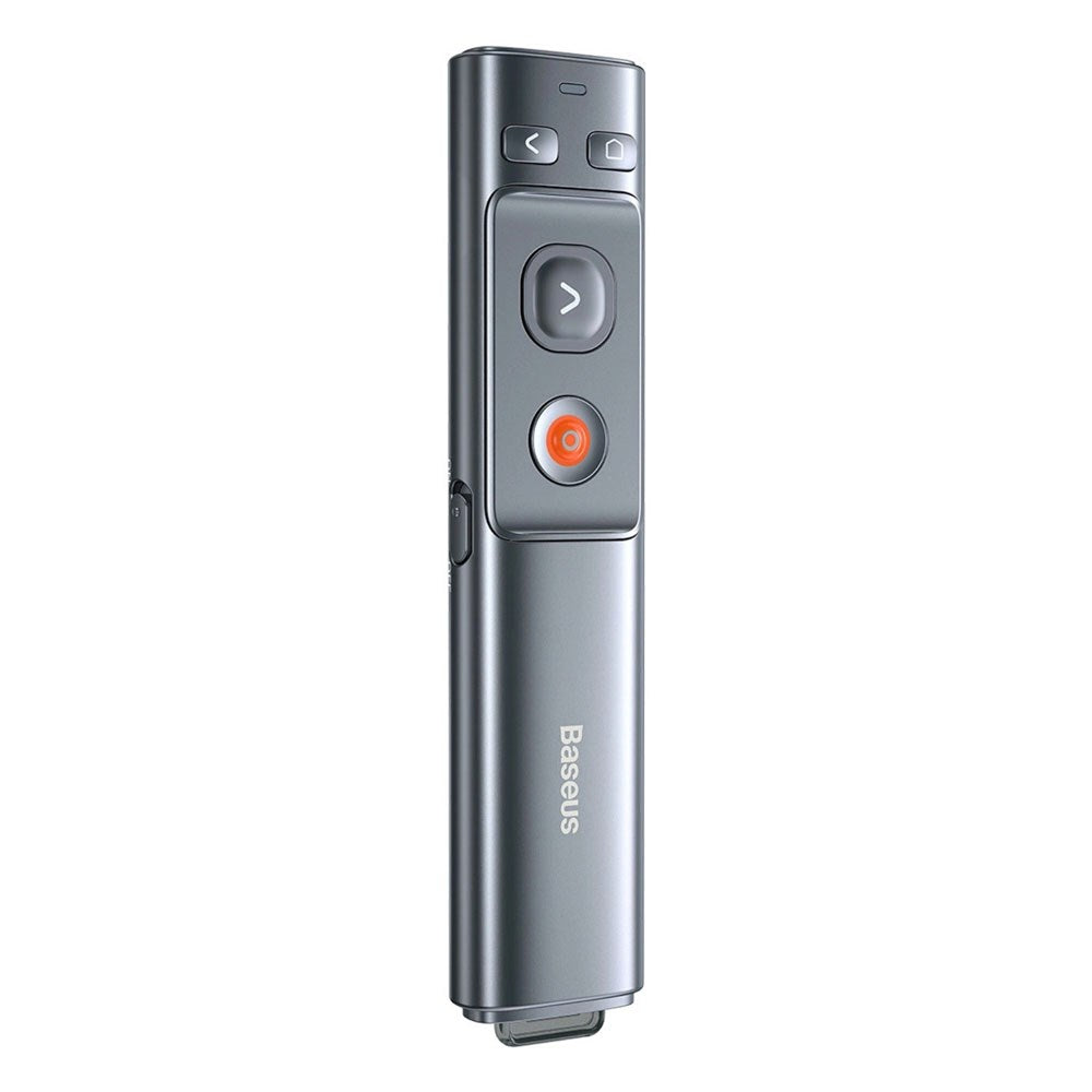 Baseus Battery-Powered Laser Pointer - USB-C / USB-A - Grey