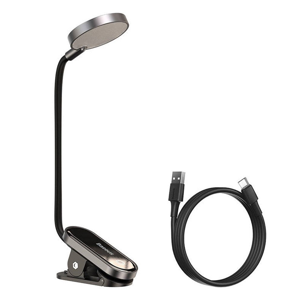 Baseus Reading lamp with. Clips - Grey