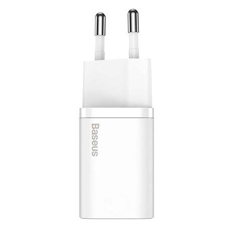 Baseus Super Si 20W Wall Charger USB-C Quick Charge - White